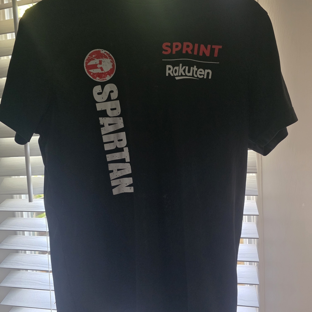 Craft - Black Spartan Race Sprint Finisher Sprint - Rakuten T Shirt Size Large